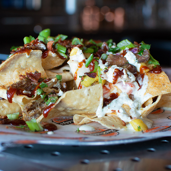 backyard bbq pork nachos