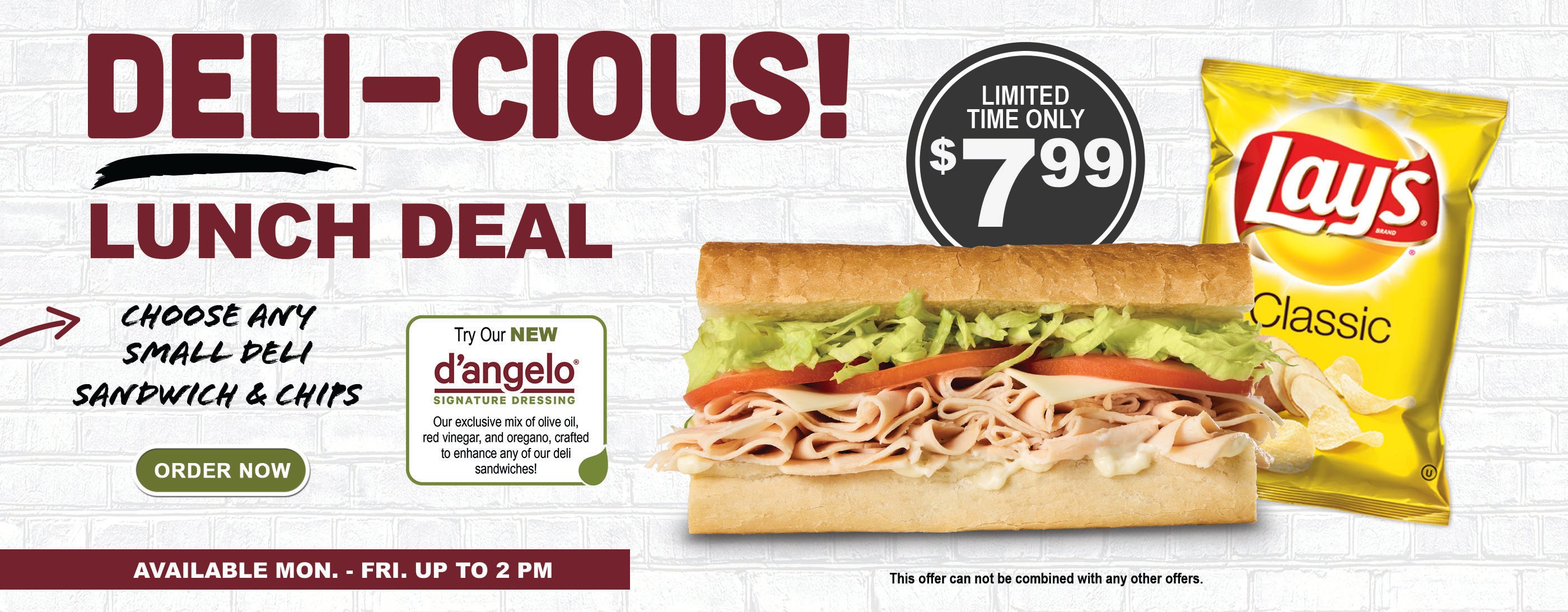 delicious lunch deals