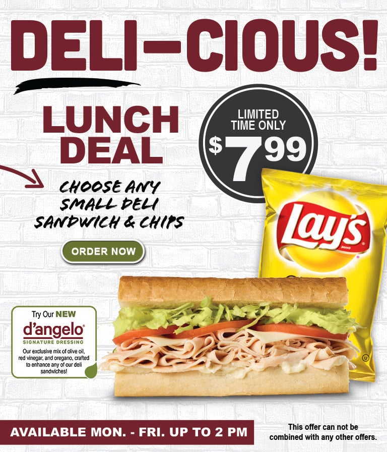delicious lunch deals