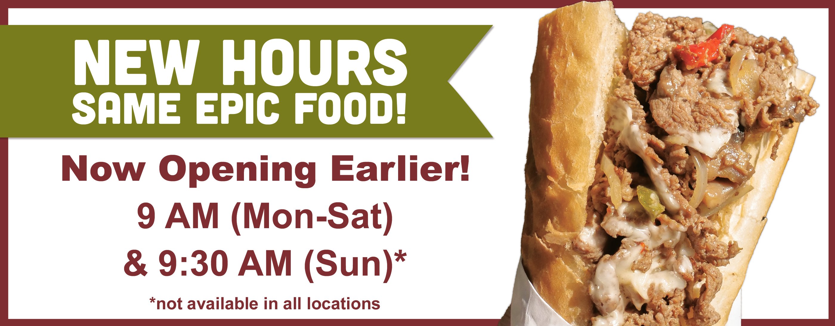 updated hours