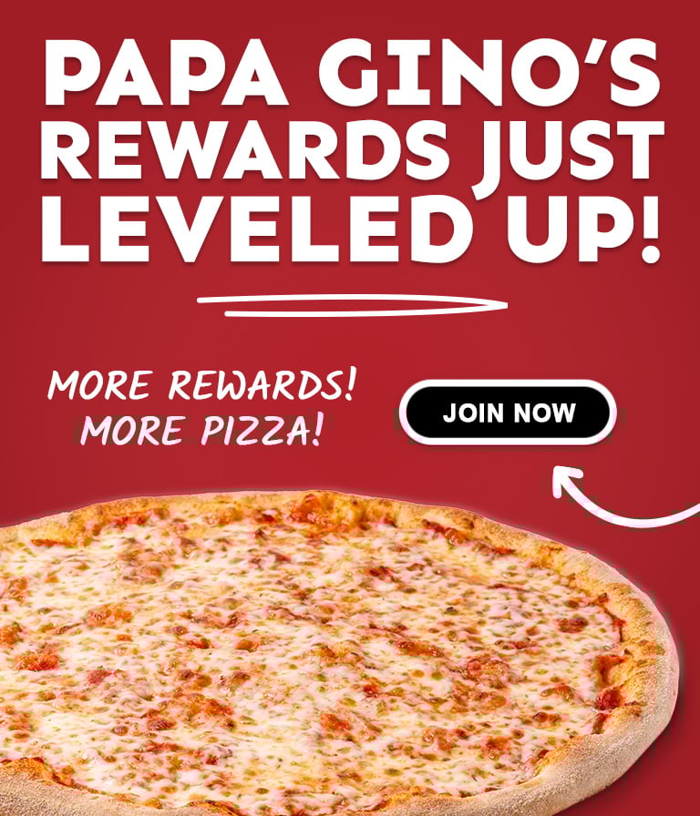 papa gino's rewards just leveled up