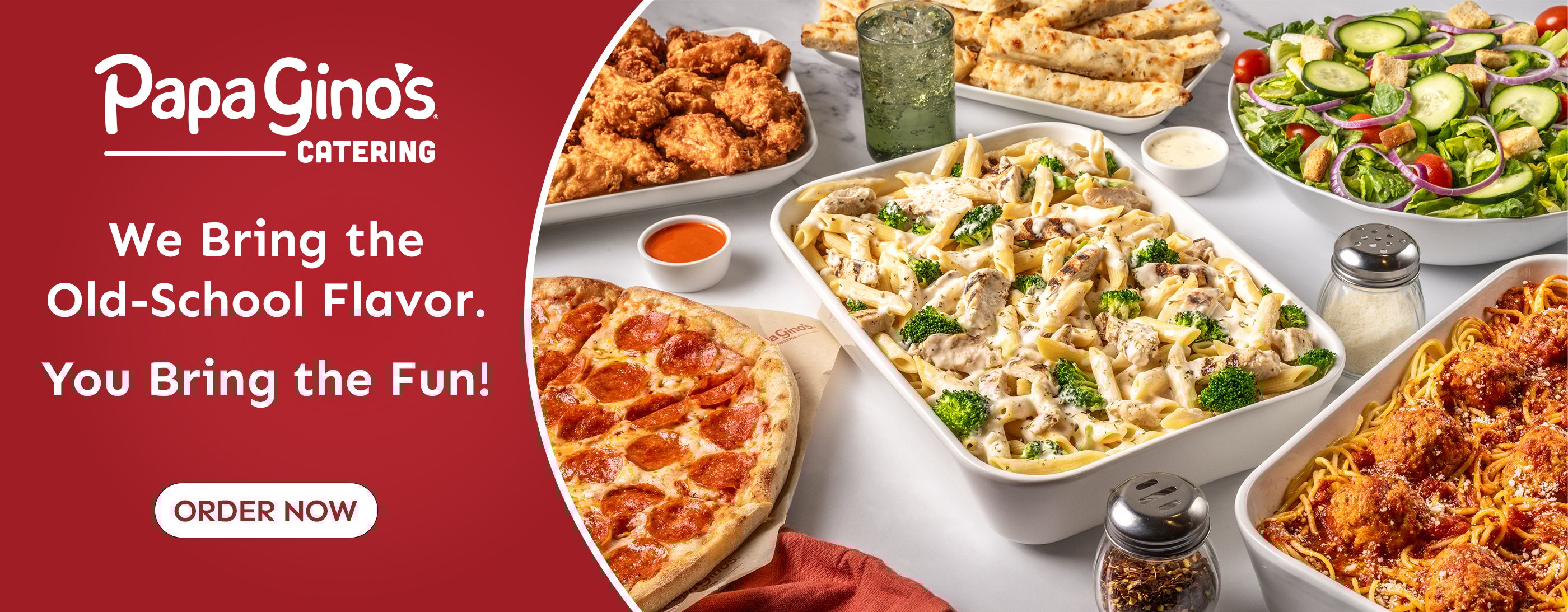 papa gino's catering